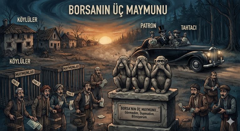 BORSANIN ÜÇ MAYMUNU…